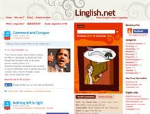 Tablet Screenshot of linglish.net